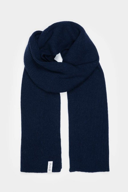 sciarpa cachemere blu mora maglia inglese